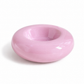 50ml Ceramic Donut Pet Bowl – Purple