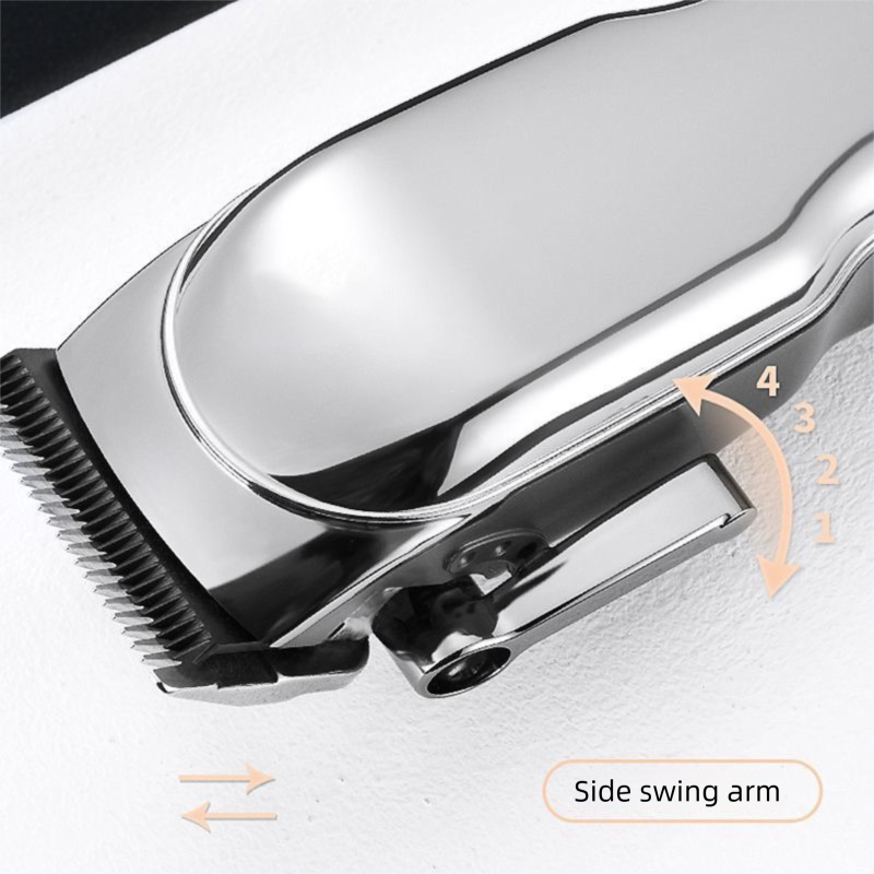 1200mAh Digital Pet Hair Clippers – Silver