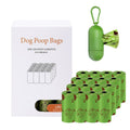 Degradable Dog Waste Bags with Dispenser – 16 Rolls