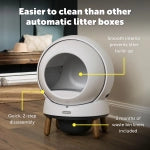 PetSafe ScoopFree SmartSpin Self-Cleaning Litter Box - Black