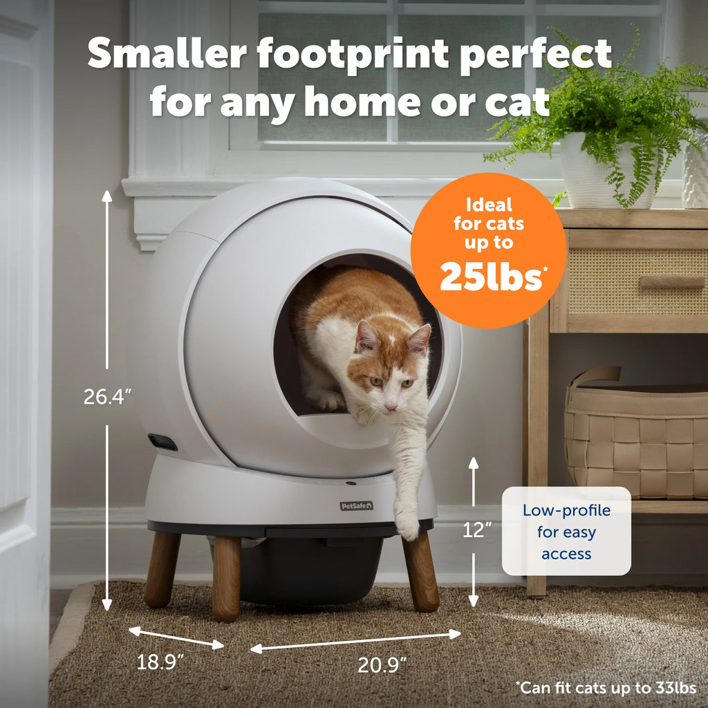 PetSafe ScoopFree SmartSpin Self-Cleaning Litter Box - Black