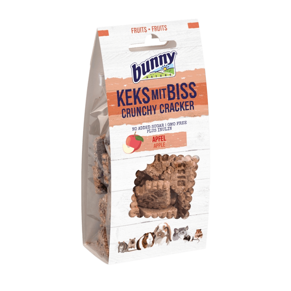 Bunny Nature Crunchy Cracker Apple 50g
