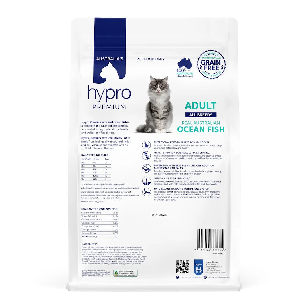 Hypro Premium Adult Cat - Grain Free - Ocean Fish