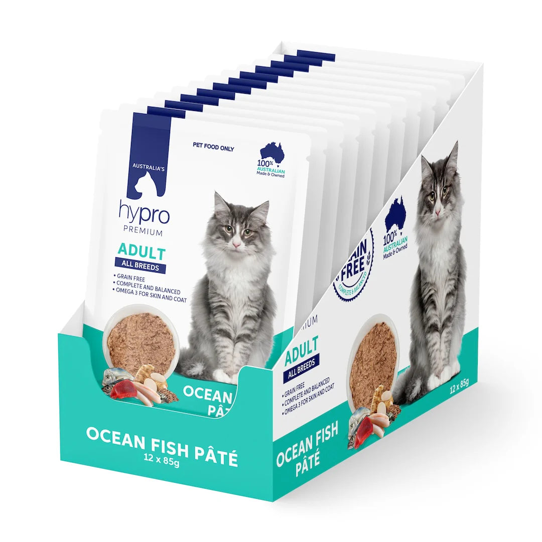 Hypro Premium Pouches - Adult Cat - Grain Free 12 x 85kg