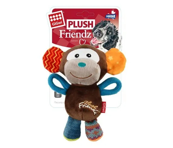 GiGwi Plush Friendz Monkey