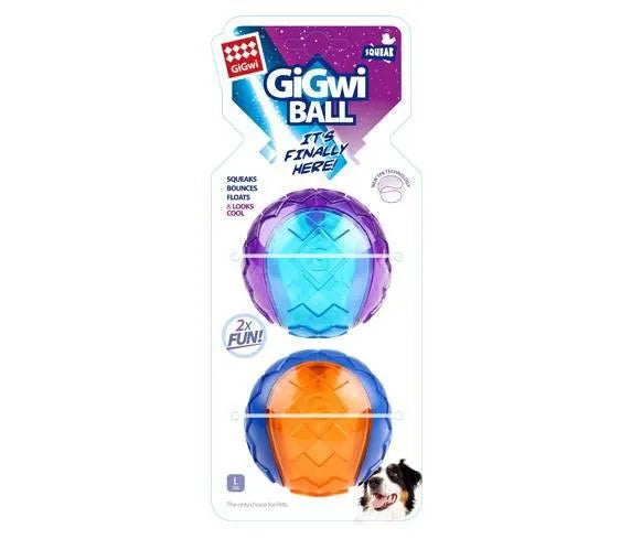 GiGwi Original Ball - Medium - Multi Pack