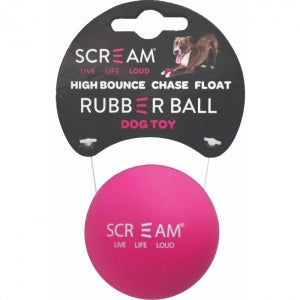 Scream Galaxy Rubber Ball