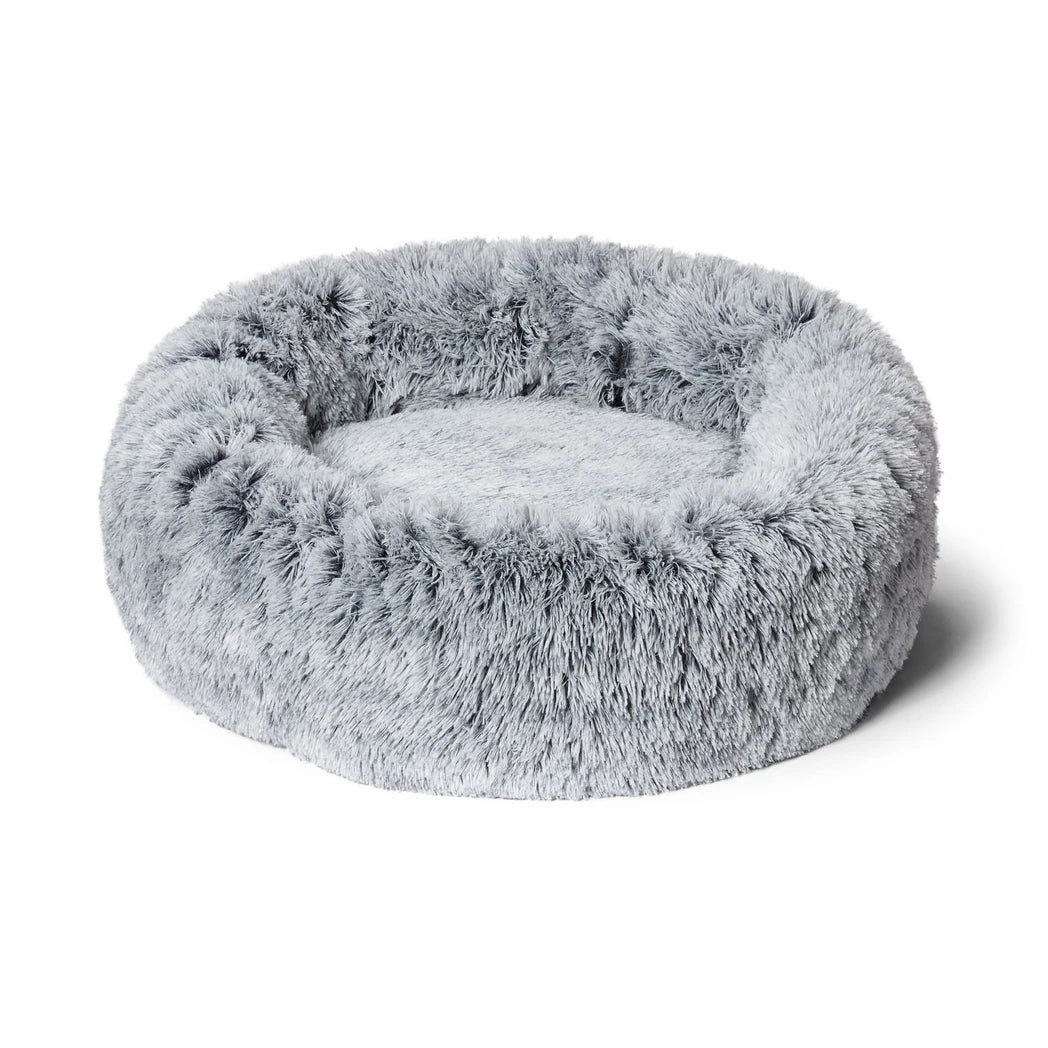 Snooza Calming Cuddler Dog Bed - Silver Fox
